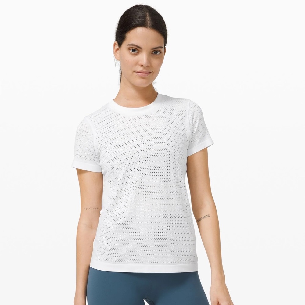 White Lululemon Top